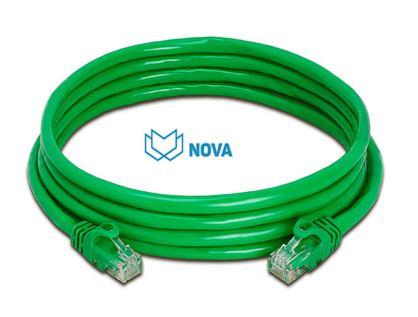 Dây nhảy- patch cord cat6 dài 0.5 m NOVALINK NV-23001 Green chính hãng 550MHZ