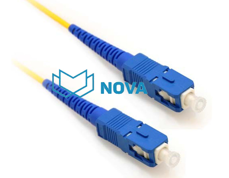 Patch cord - dây nhảy quang SC/UPC-SC/UPC-SM-DX novalink dài 1.5m