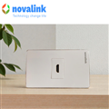 Bộ mặt hdmi âm tường 1 cổng gấp 90 độ novalink mã P30A1+NV-21001SW chính hãng