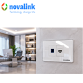 Bộ ổ cắm mạng+ Quang âm tường novalink NV-12016U+NV-21002SW chính hãng