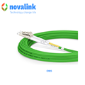 Dây nhảy quang LC-LC-MM-OM5 Duplex dài 1m vỏ LSZH  Novalink NV-61701A chính hãng