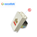 Hạt ổ cắm  mạng cat6 Novalink mã CC-04-00231 dùng cho ổ âm sàn, âm bàn , âm tường