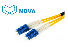 Patch cord dây nhảy quang LC-LC/UPC-SM-DX 10m Novalink