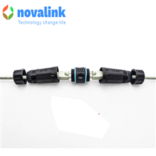Đầu nối dây mạng cat6 ngoài trời , trong nhà novalink NV-WP601A hỗ trợ IP68 cao cấp