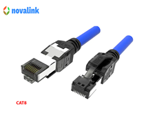 Dây cáp mạng cat8 dài 1.5m cao cấp novalink mã NV-66202A bang thông 2000mhz, tốc độ 10gb