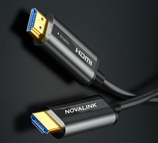Dây HDMI 2.0 sợi quang dài 25m cao cấp  Novalink NV-32011 4Kx60hz
