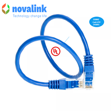 Dây nhảy patch cord cat6 dài 30m Novalink Mã NV-20113A tiết diện 24AWG, Băng thông 550Mhz tốc độ 1Gb