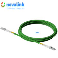 Dây nhảy quang LC-LC-MM-2.0-OM5 Duplex dài 30m vỏ LSZH Novalink NV-61714A chính hãng