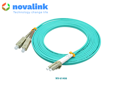 Patch cord  dây nhảy quang SC-LC/UPC-MM-0M3-DX 25m Novalink chính hãng