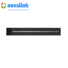 Thanh ray lắp ổ điện âm tường âm bàn  chính hãng novalink dài 60cm mầu đen mã KZ02-04B