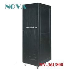 Tủ mạng 36U D800 - NV-36U800 | Tủ rack 36U D800 D1000 cánh lưới